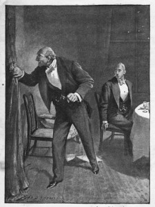 'Thought I heard a door go,' he said Illustration by John H. Bacon