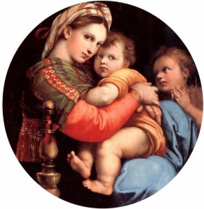 The Madonna of the Chair - Raphael