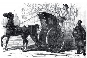 A hansom cab
