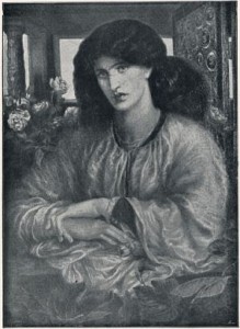 Hollyer's photo of Rosetti's La Donna Della Finestra