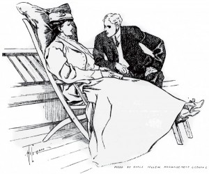 There was A. J. Raffles. Illustration by Hy Leonard